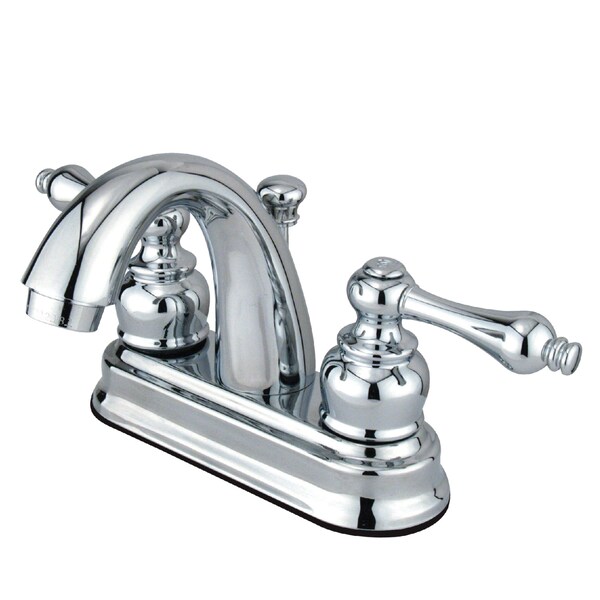 Kingston Brass Restoration, 4" Centerset Bathroom Faucet, Chrome KB5611AL - main